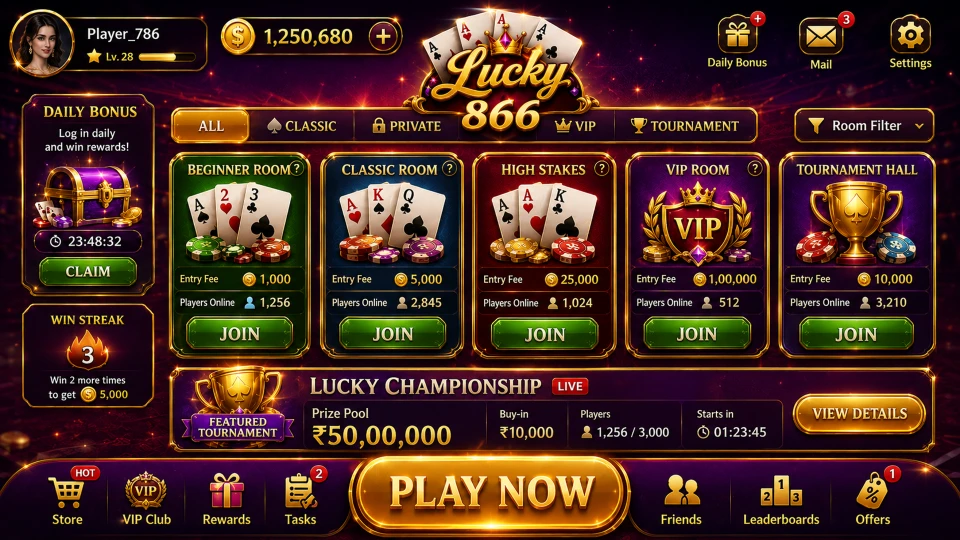 Lucky 866 gameplay screenshot three